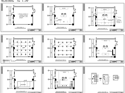 法院弱电智能化 施工图