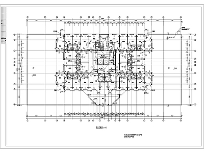 博士后高层公寓楼建筑 施工图