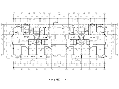 多层公寓建筑 施工图