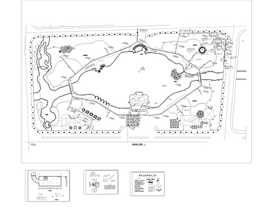 公园给排水灌溉详图 施工图 园林景观给排水