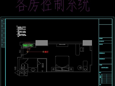 大厦酒店智能化 施工图 建筑电气