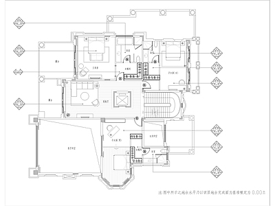 观澜别墅家装全套 施工图