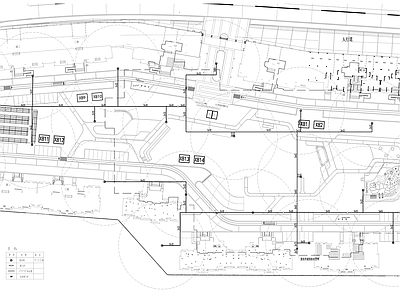 某小区景观给水平面图 园林景观给排水