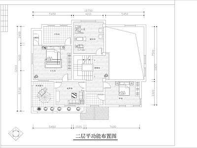 欧式豪华别墅装修 施工图