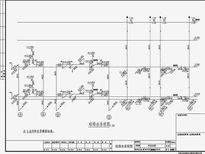 自建房建筑给排水 施工图