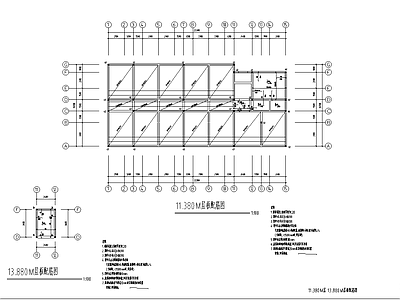 青年单身公寓建筑 施工图