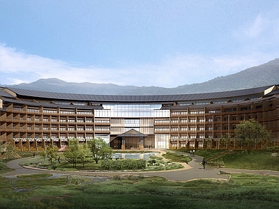 中式旅游小镇设计【ID:1135668661】