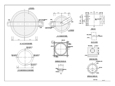 87水厂配套管网工程 施工图 市政给排水