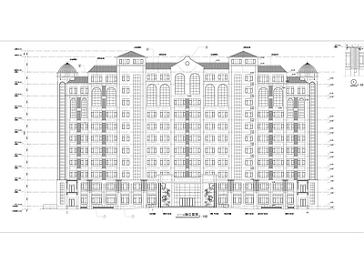 老年公寓建筑 施工图