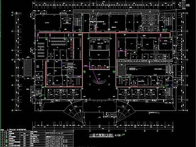 医院智能化全套 施工图 建筑电气