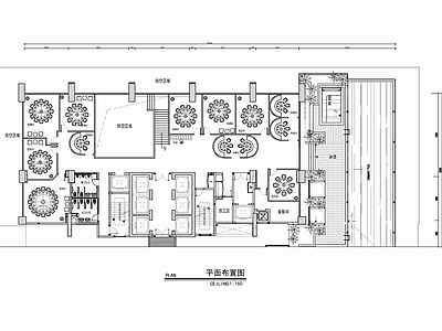 中式火锅店室内 施工图