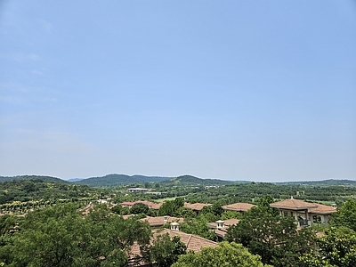 别墅外景 天空