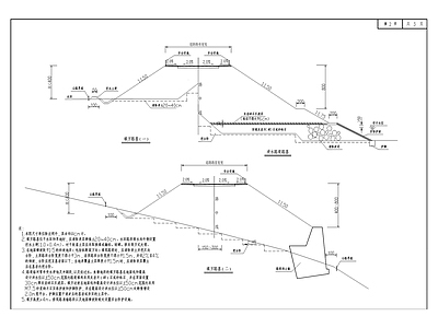 鹭秀小学至平凯武营公路工程 施工图