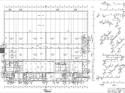 面食和海产品综合加工车间给排水 施工图 建筑给排水