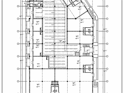 三层农贸市场及地下车库给排水消防  施工图 建筑给排水