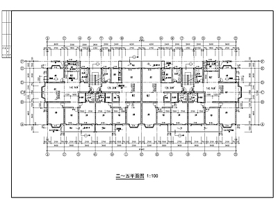 多层公寓建筑 施工图