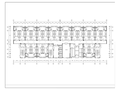 青年公寓室内装修 施工图