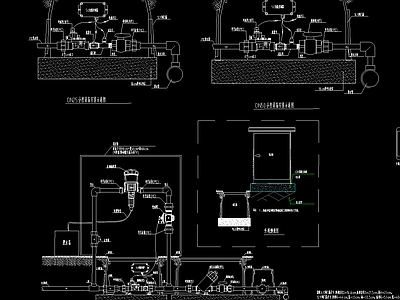 智能灌溉设计说明安装大样 施工图 园林景观给排水