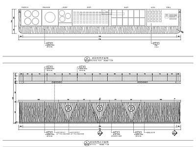 日式料理吧台节点 施工图