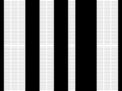 高级黑白色条纹几何图案穿孔板金属板镂空板