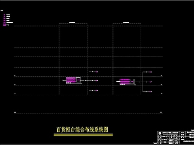 万达广场智能化系统 施工图 建筑电气