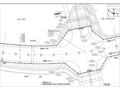 工业园武骏周边三条市政道路工程 施工图 交通道路