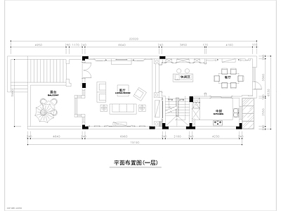 别墅室内装修 施工图