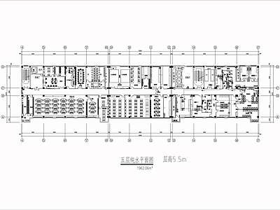 检验研发实验室装修电气空调纯水给排水 施工图