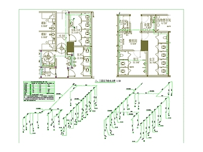 医院给排水系统 施工图 建筑给排水