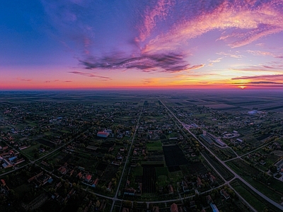 HDR乡镇天空超清全景贴图