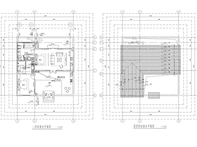 别墅建筑给排水设计 施工图