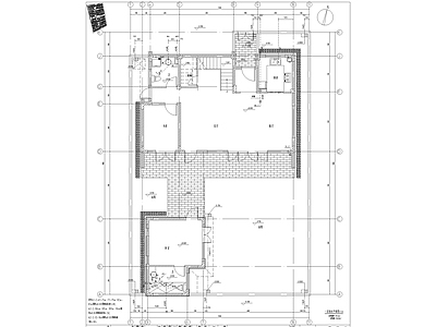 中式仿古别墅建筑给排水设计 施工图