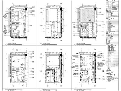 星级酒店双人床标间单间公寓室内 施工图 客房