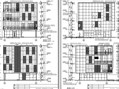 新农村住宅别墅全套建筑 施工图