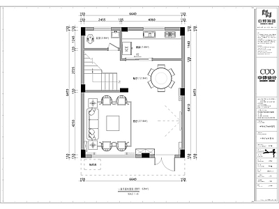 4层自建房室内 施工图 别墅