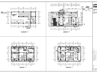 别墅给排水 施工图 建筑给排水