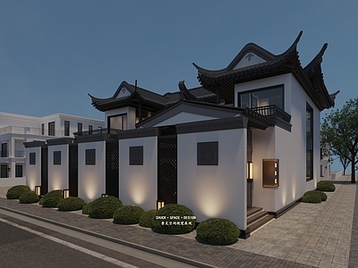 中式潮汕古建民居