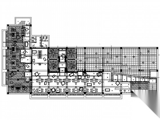 日式铁板烧餐厅室内设计施工图（含实景） 日韩料理店