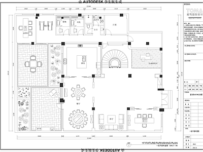 星海湾4层别墅室内 施工图