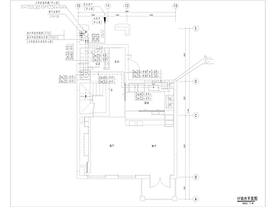 安亭别墅给排水 施工图 建筑给排水