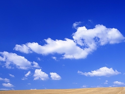 蓝天白云天空沙漠 天空