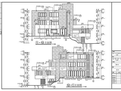 农村自建别墅 施工图