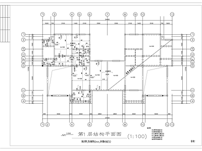 三层 带车库双栋兄弟别墅 节点 施工图