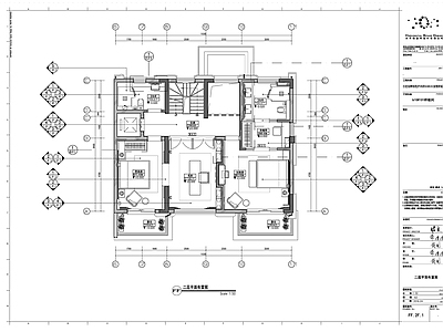 合肥庐州府别墅样板间 施工图