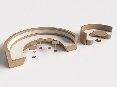 现代弧形卡座 半圆卡座 现代餐厅卡座沙发 休闲沙发 休息沙发 异形