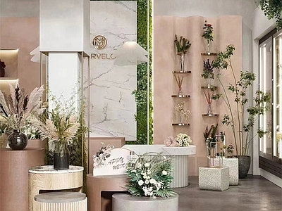 一间花店效果图