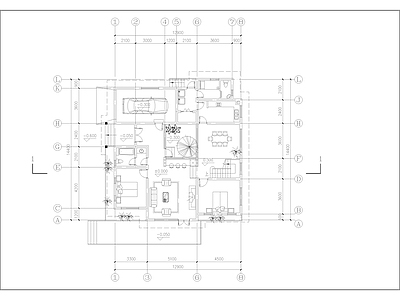 农村自建独栋别墅详图 施工图