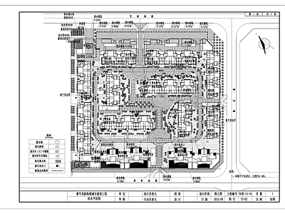 紫竹美庭海绵城市建设 施工图 市政给排水