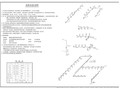 公共厕所给排水设计 施工图 建筑给排水