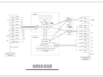 弱电智能化系统图 施工图